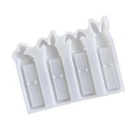 Rabbits Cash Holder Silicone Mold Easters Bunnies Resin Castings Easters Gift Box Holiday Party Decors Rabbits Decorate