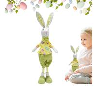 Rabbits Decoration,Cute Collectible Figures With Long Legs | Easter Bunny Decor Stuffed Toy Doll - For Office Party Birthday Children Boys Girls