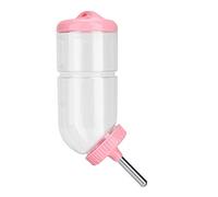 Rabbits Drinker Bottle, Large Capacity Water Drinking Feeder with Spring Hanger Design for Hamster Rat Gerbils, Prevent Water Spill in Cages or Crate