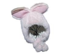 Rabbits Ears Hat Funny Plush Unisex Animal Flap Softable Warm For Kids Teens And Adults Soft Bunnies Hat