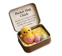 Rabbits Embracing a Box Wonderful Easter Gift Holders and Desktop Decoration Items Soft Rabbits Storage