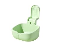 Rabbits Feeder Universal Small Pets Food and Water Bowl Cage Feeder for Bird, Rabbit, Guinea Pig, Chinchilla, Hamster(Green)