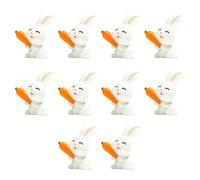 Rabbits Garden Accessories Landscape Ornaments Cake, Type A | Landscape Ornaments for Easters Bunnies Decors Potted Plant Terrariums, Cake Toppers Use