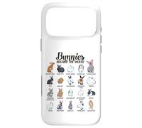 Rabbits in the World - Rabbit Breeds Case for iPhone 17 Pro Max