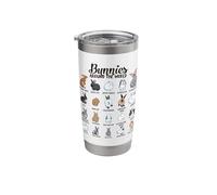 Rabbits in The World - Rabbit Breeds Stainless Steel Insulated Tumbler