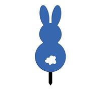 Rabbits Shape Easter Outdoor Decorations Water Proof Easter Yard Signs Backyard Stakes Home Party Decoration Decorations for the Home Outdoor Yard Signs