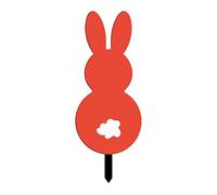 Rabbits Shape Easter Outdoor Decorations Water Proof Easter Yard Signs Backyard Stakes Home Party Decoration Decorations for the Home Outdoor Yard Signs