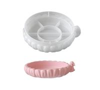 Rabbits Shaped Storage Tray Mold Epoxy for Decoration and Gift Making Projects Display Dish Accessories Easy Demolding Silicone Resin Forms