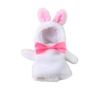 Rabbits Styles Bird Sweater Warm Winter Clothes Soft Fleece Costume Bunnies Themed Jackets for Small Parrots Rabbits Print Jackets