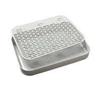 Rabbitt Toilet - 33x25x4.2cmSturdy Rabbitt Potty Box | Easy To Clean Bunny Litter Box, Multi-Purpose Pet Pan Toilet, Sturdy Bunny Litter Pan For Adult Guinea Pigs, Rabbits, Hamster, Chinchilla, Ferret