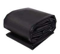 rabili Pond LinerRubber Coating for Outdoor Ponds & Rooftop Gardens Foldable Tarpaulin Multiple Sizes from 1x6m to 10x15m