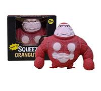 Rablue Stretchy Monkey Toys, Splat Monkey Stress Relief Toy, Squeeze Monkey Splat Toys for & Adult, Stress Relief Fidget Toys Stress Squeeze Gorilla Toys Birthday Gifts for (Red Monkey) (RA999654)