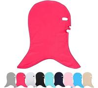 RABNZHDEO Facekini Swim Cap, UPF 50+ UV Protection Mask, Face Bikini Balaclava Sun Protection Face Mask For Swimming Ski Motorcycle(Rosa pink)