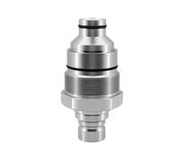 RABROPAR Hydraulic Male Flat Face Quick Coupler 7246799 AT406474 Compatible with Bobcat 753 763 773 863 864 883 A770, Compatible with Johnn Deeree 318E 319E 320E, #47396760 373-6967 V1311-77140