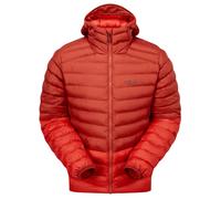 Rab Men's Cirrus Alpine Jacket - Lightweight Insulated Coat for Climbing & Mountaineering - Tuscan Red/Dark Horizon - XX-Large