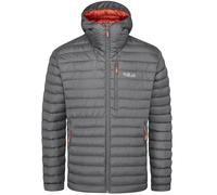Rab's Microlight Alpine Hooded Puffer Gris 2XS