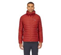 Rab's Microlight Alpine Hooded Puffer Rouge S
