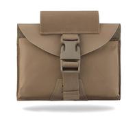 rabuu Quick Release Gen 2 Tactical MOLLE First Aid Kit - High-Strength Nylon, 18.5x15cm, 0.105kg for Games, Film Props, Team Activities(CB)