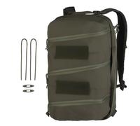 rabuu Tactical First Aid Backpack, 37x27x11cm, 0.57kg, Large Capacity, Multi-Layer Storage for Games, Movie Props, Team Activities(RG)