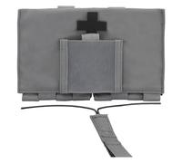 rabuu Tactical Medical Pouch Quick Release - Outdoor First Aid Kit MOLLE Attachment, High-Strength Nylon(CB)