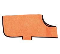 RAC Advanced Pet Dog Microfiber Towel Coat, Highly Absorbent, Quick Drying, Fastening and Lightweight