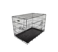 Rac Metal Fold Flat Crate With Plastic Tray One Colour