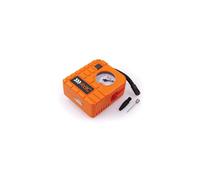 RAC HP223 12V Compact Inflator - Built-In Light - For Cars, Motorcycles, Inflatables , Orange