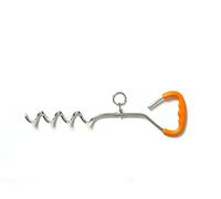 RAC Tie Out & Cable Stake for Dogs | 15Ft Cable Stainless Steel Swivel Hook | Dog Lead Outdoor Camping & Garden | Spiral Ground Anchor | Pet Training Line for Small Medium & Large Breeds | Up to 50KG