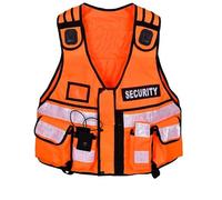 RAC3 Hi Viz Tactical Vest Enforcement,Security, Dog Handler CCTV, Tac Vests (Orange)