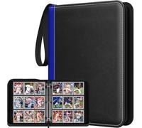 Raccoglitore per carte collezionabili con maniche, raccoglitore per carte da collezione in polyuretho di alta qualità, 720, con tasca a doppia faccia, da collezione, album di carte collezionabili,
