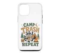 Raccoon Camp Trash Repeat Funny Camping Woodland Humor Case for iPhone 12/12 Pro