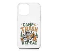 Raccoon Camp Trash Repeat Funny Camping Woodland Humor Case for iPhone 12 Pro Max
