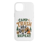Raccoon Camp Trash Repeat Funny Camping Woodland Humor Case for iPhone 14 Plus