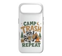 Raccoon Camp Trash Repeat Funny Camping Woodland Humor Case for iPhone Air