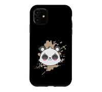 Raccoon Cat in japanese Kawaii Style Animal Japan Case for iPhone 11