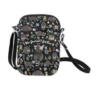 Raccoon Crossbody Bag Funny Raccoon Gifts Trash Panda Gifts I Was Good But I Got Over It Spirit Animal Gift Cell Phone Purse