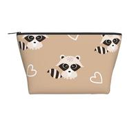 Raccoon Cute Animal Print, Toiletry Pouch Makeup Bag Cosmetic Bag Portable Travel Toiletry Bag