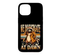 Raccoon Detective We Investigate At Dawn Case for iPhone 15
