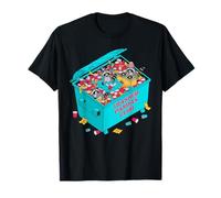 Raccoon Drunk Trashed Party Animal Nightlife T-Shirt