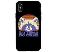 Raccoon Eat Trash Do Crime Case for iPhone X/XS