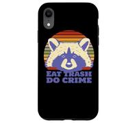 Raccoon Eat Trash Do Crime Case for iPhone XR