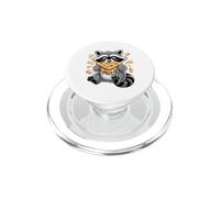 Raccoon Grilled Cheese Destroyer Trash Panda PopSockets PopGrip for MagSafe