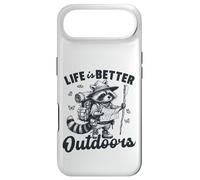 Raccoon Hiker Adventure Wilderness Explorer Case for iPhone Air