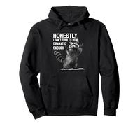 Raccoon Honestly I Don't Think I'm Being Dramatic Enough Pullover Hoodie