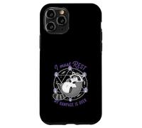 Raccoon I Must Rest My Rampage Is Over Funny Animal Humor Case for iPhone 11 Pro