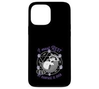 Raccoon I Must Rest My Rampage Is Over Funny Animal Humor Case for iPhone 13 Pro Max
