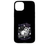 Raccoon I Must Rest My Rampage Is Over Funny Animal Humor Case for iPhone 15 Plus