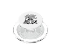 Raccoon I Saw Nothing Funny Trash Panda Sarcastic Humor PopSockets PopGrip for MagSafe
