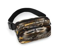 Raccoon in The Fall Tree Hole Fanny Pack Belt Bag with Adjustable Strap Fashion Waist Bag for Outdoor Sports Hiking