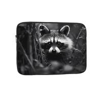 Raccoon in The Jungle Patterned Laptop Case - 13 inch Slim and Portable, Suitable for Office Travel and Commute